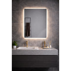 Espejo LED Antivaho 80x60 cm para Baño con Luz LED Integrada y Control Táctil