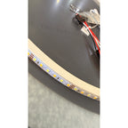 Espejo LED Ovalado 60x80 cm para Baño con Luz Regulable, 2 Tonos de Luz y Control Táctil