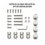 Kit Food Truck Profesional - Lavafondo 50x50 cm + Mesón Central 60x60 cm de Acero Inoxidable 304