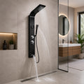 Panel de Ducha Columna Multifunción con Bluetooth – Diseño Moderno y Funcional