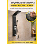 Panel de Ducha Columna Multifunción con Bluetooth – Diseño Moderno y Funcional