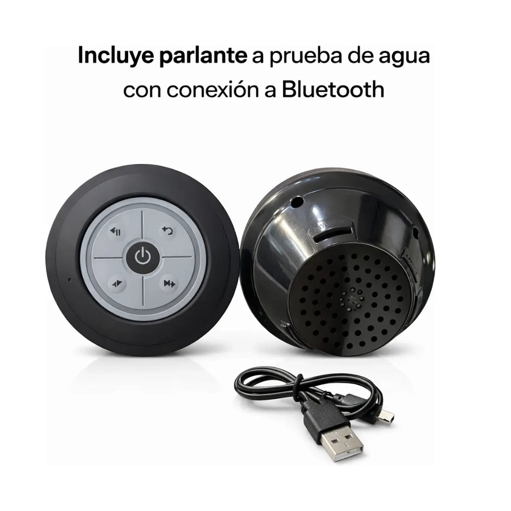 Panel de Ducha Columna Multifunción con Bluetooth – Diseño Moderno y Funcional